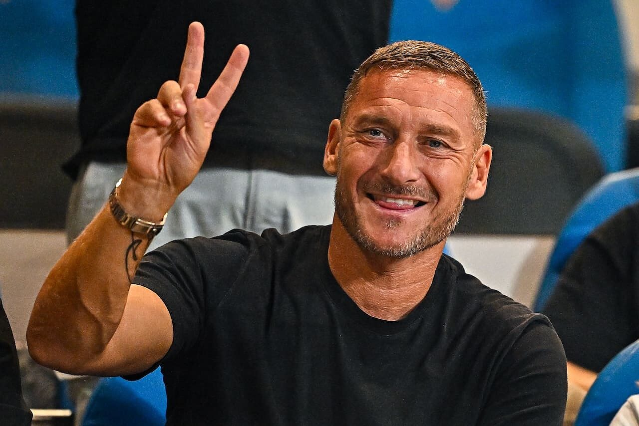 Francesco Totti, ex capitano della Roma