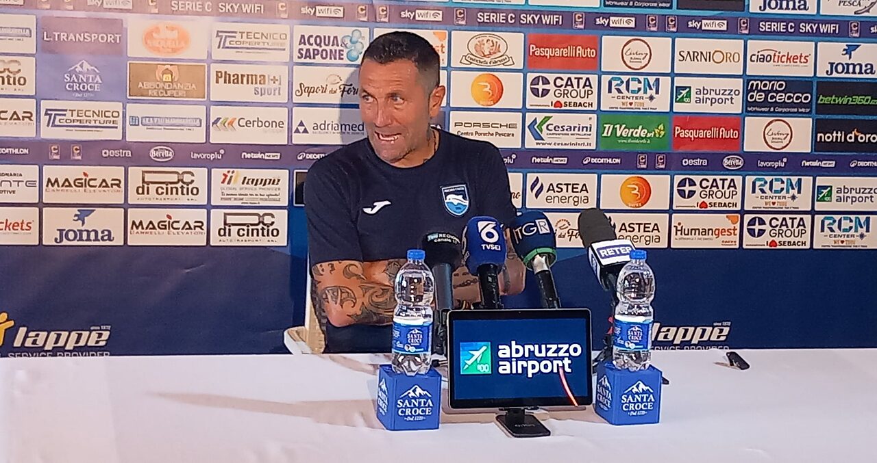 Verso Atalanta U23 - Pescara, le parole di mister Buscè