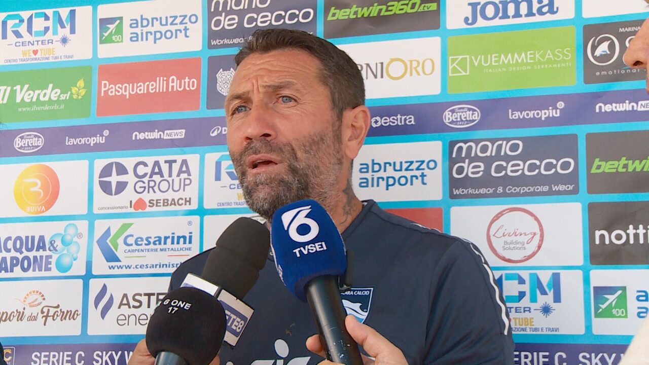 Il Pescara attende domani la capolista Spezia