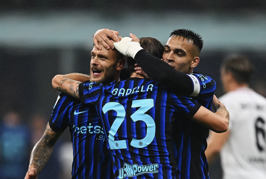 barella, dimarco, lautaro 
