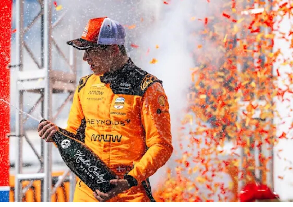 Lando Norris sul podio