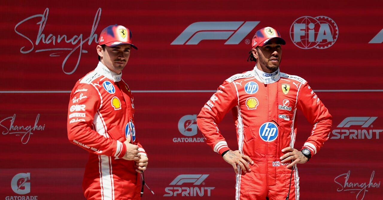 Hamilton - Leclerc, Ferrari