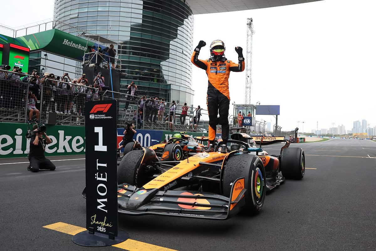 Il pilota della McLaren Oscar Piastri ha ottenuto pole e vittoria nello scorso GP di Cina