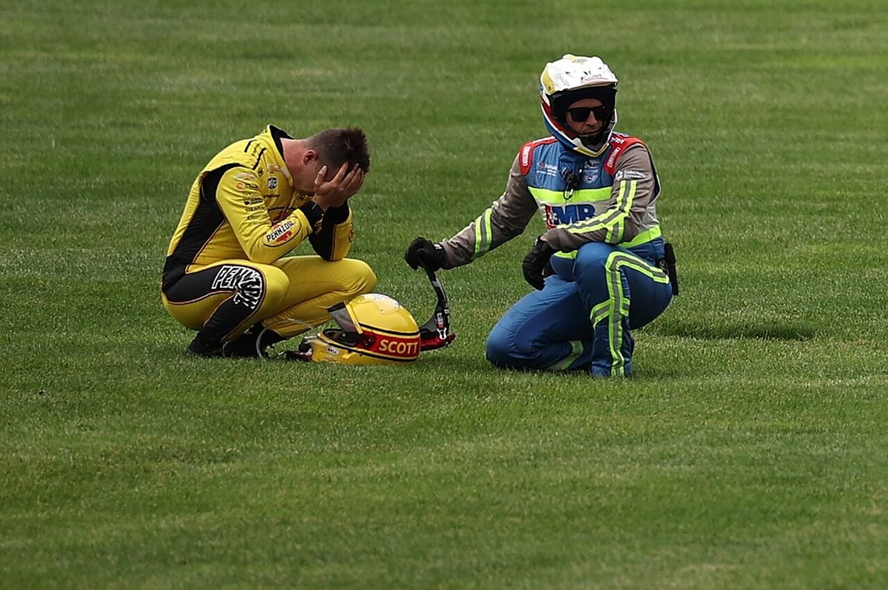 Il pilota Penske a caccia del riscatto