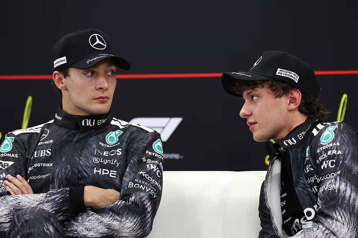 Mercedes F1 George Russell Lando Norris