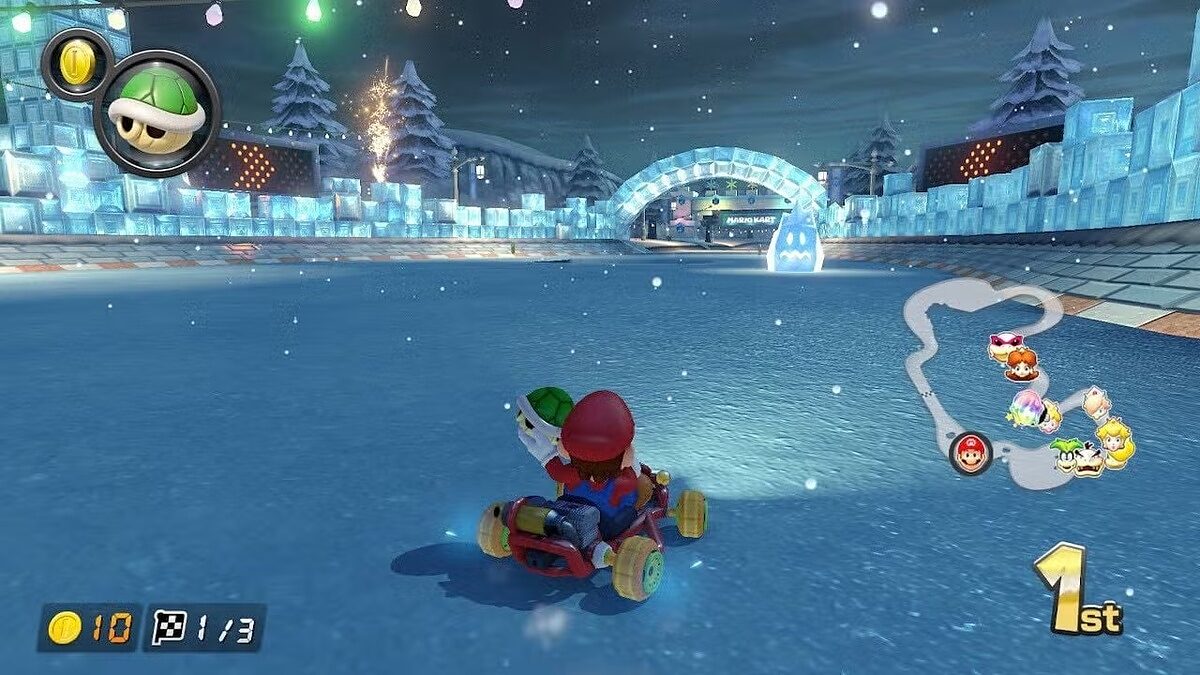 F1 Mario Kart Crash Team Racing