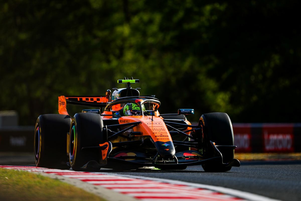 F1 GP Ungheria Lando Norris Mercedes