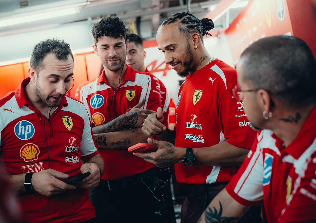 Lewis Hamilton Ferrari