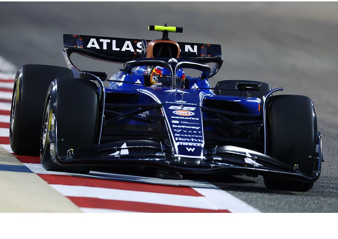 Sainz nella sua Williams