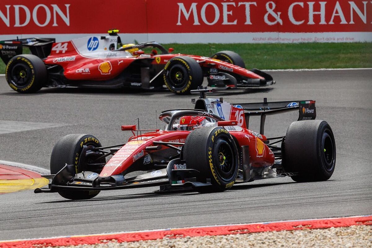 Ferrari Hamilton Leclerc Ungheria