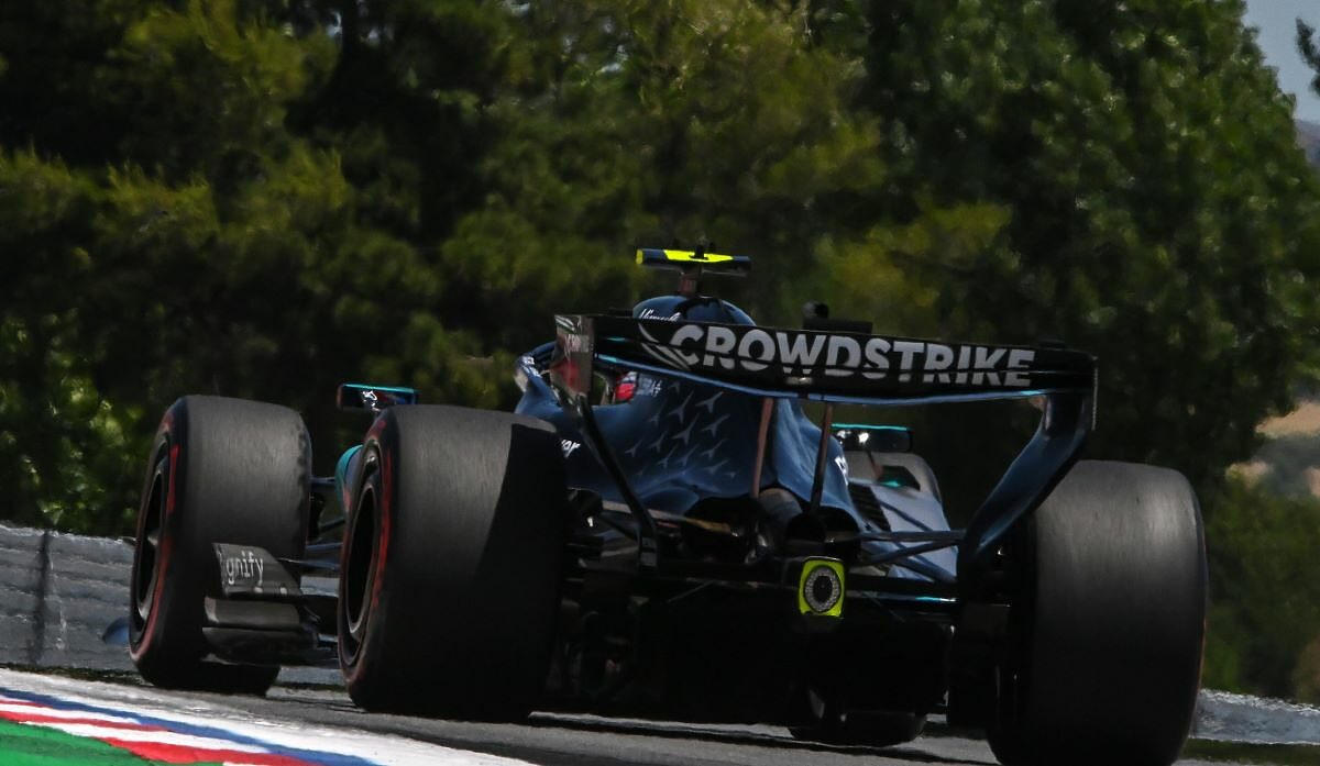 Mercedes W17, GP Barcellona 2027
