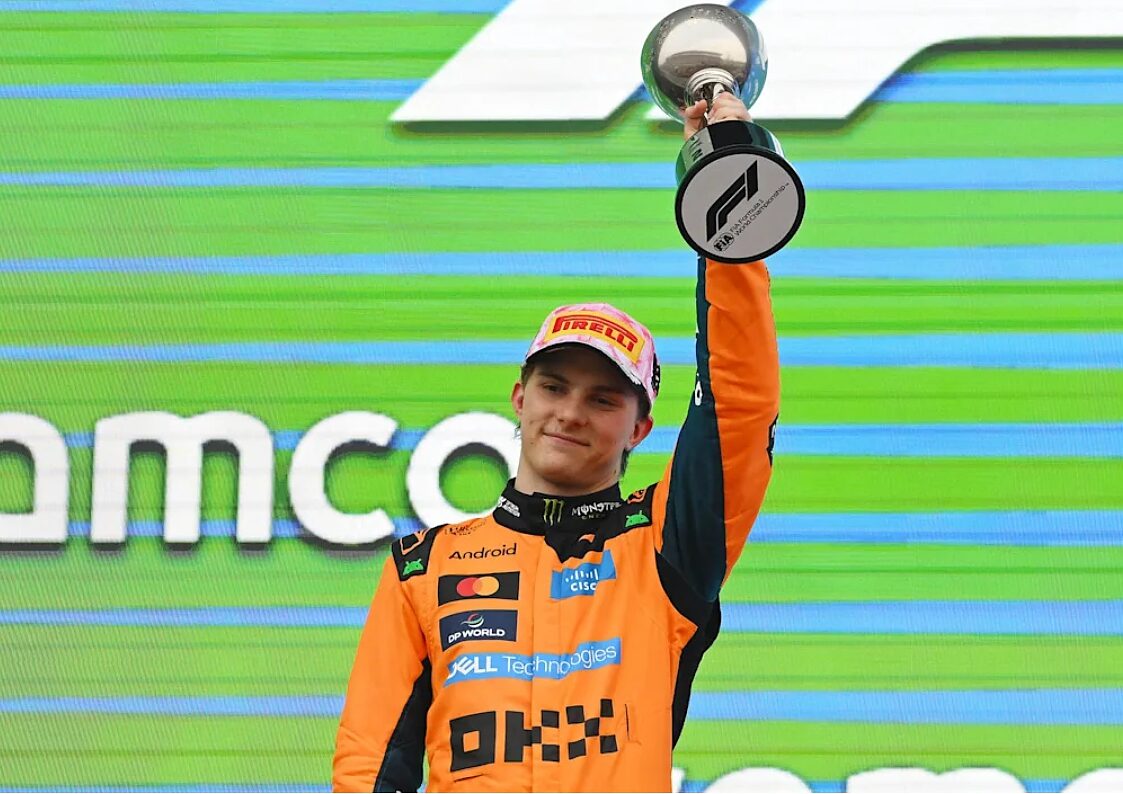 Piastri sul podio del gp del Giappone
