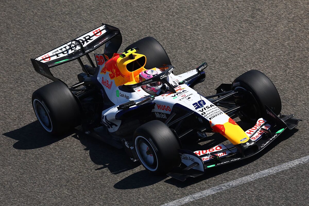 F1 Power Unit Liam Lawson Max Verstappen