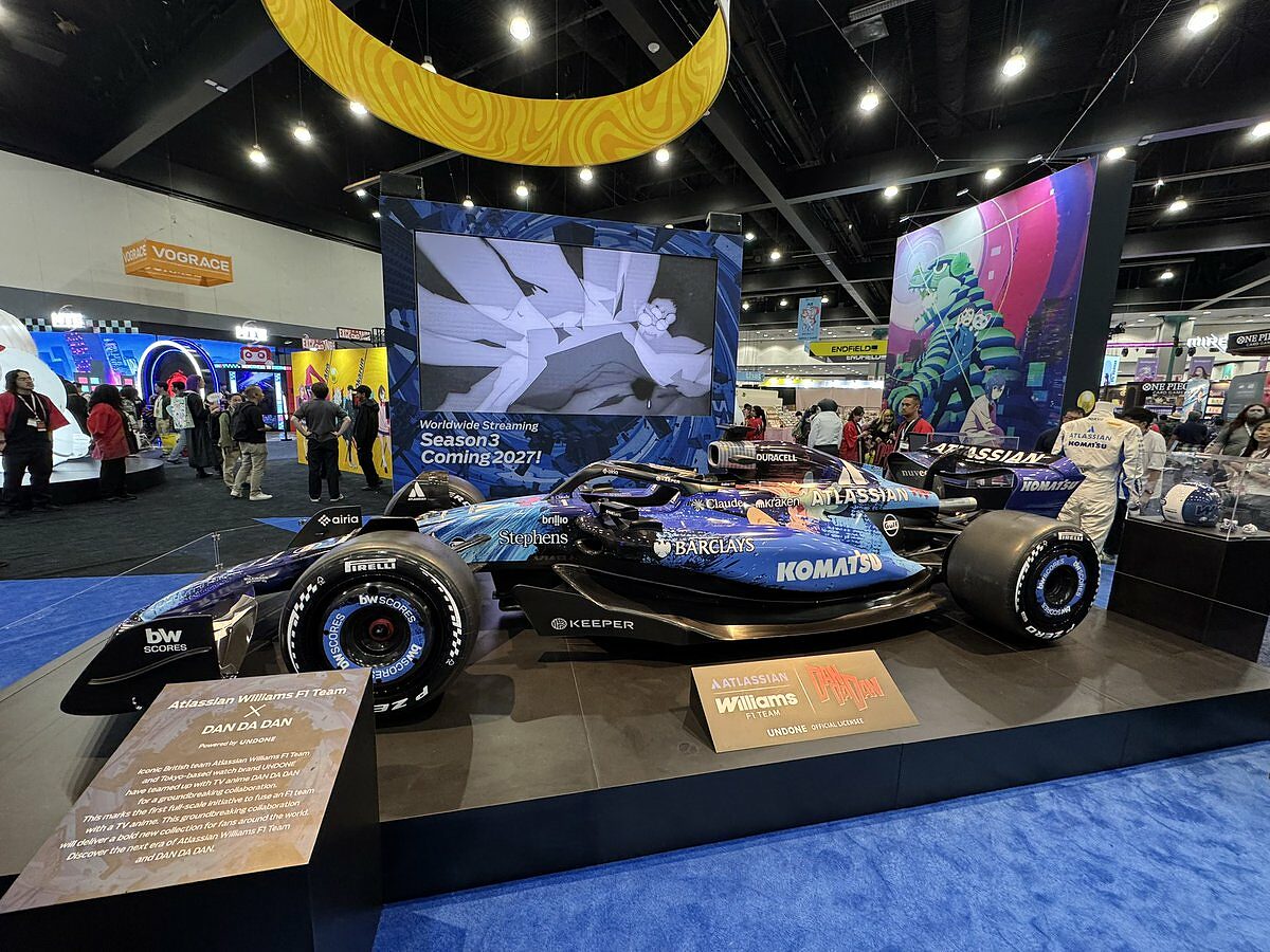 F1 Anime Expo Williams DAN DA DAN