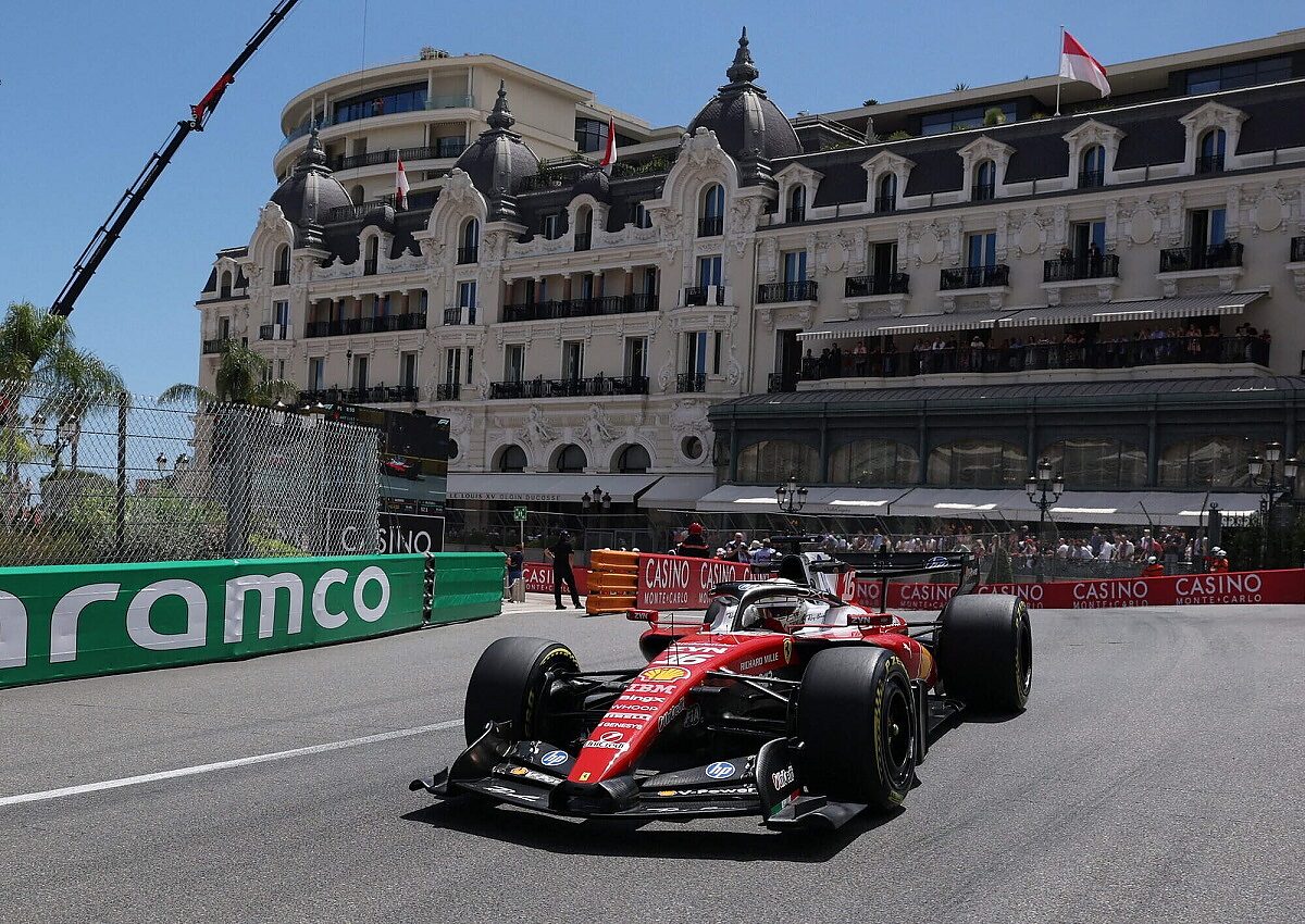 GP Monaco Mercedes Russell Ferrari Red Bull