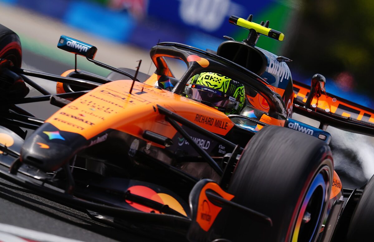 F1 GP Ungheria Lando Norris Mercedes