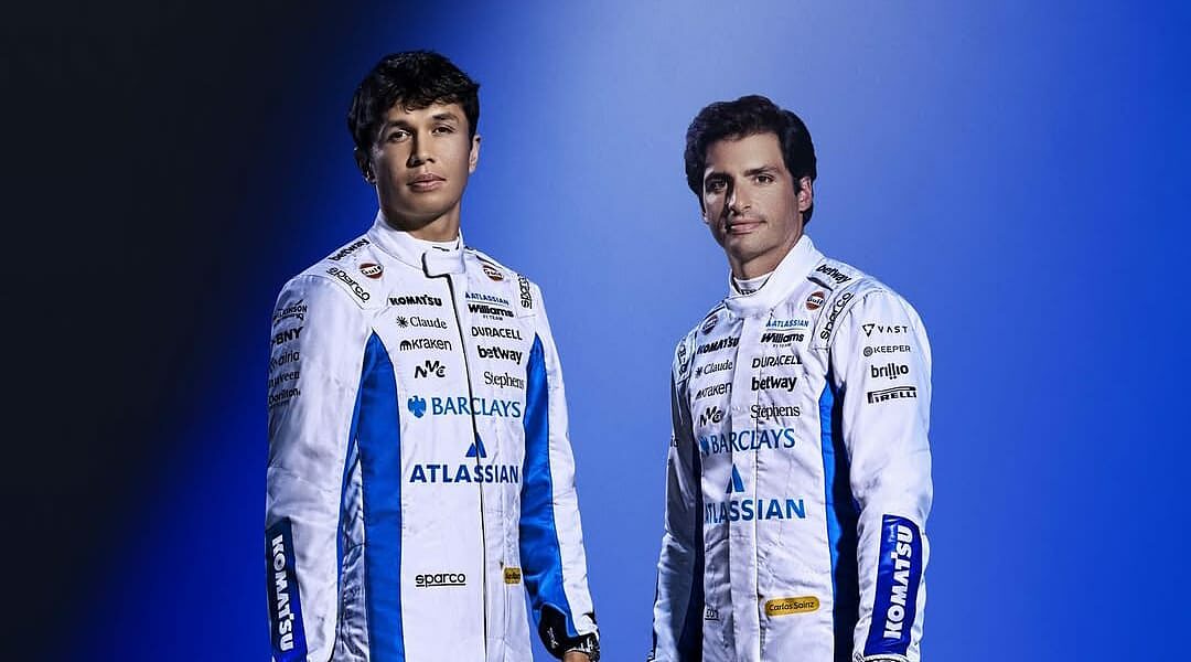 Alexander Albon e Carlos Sainz