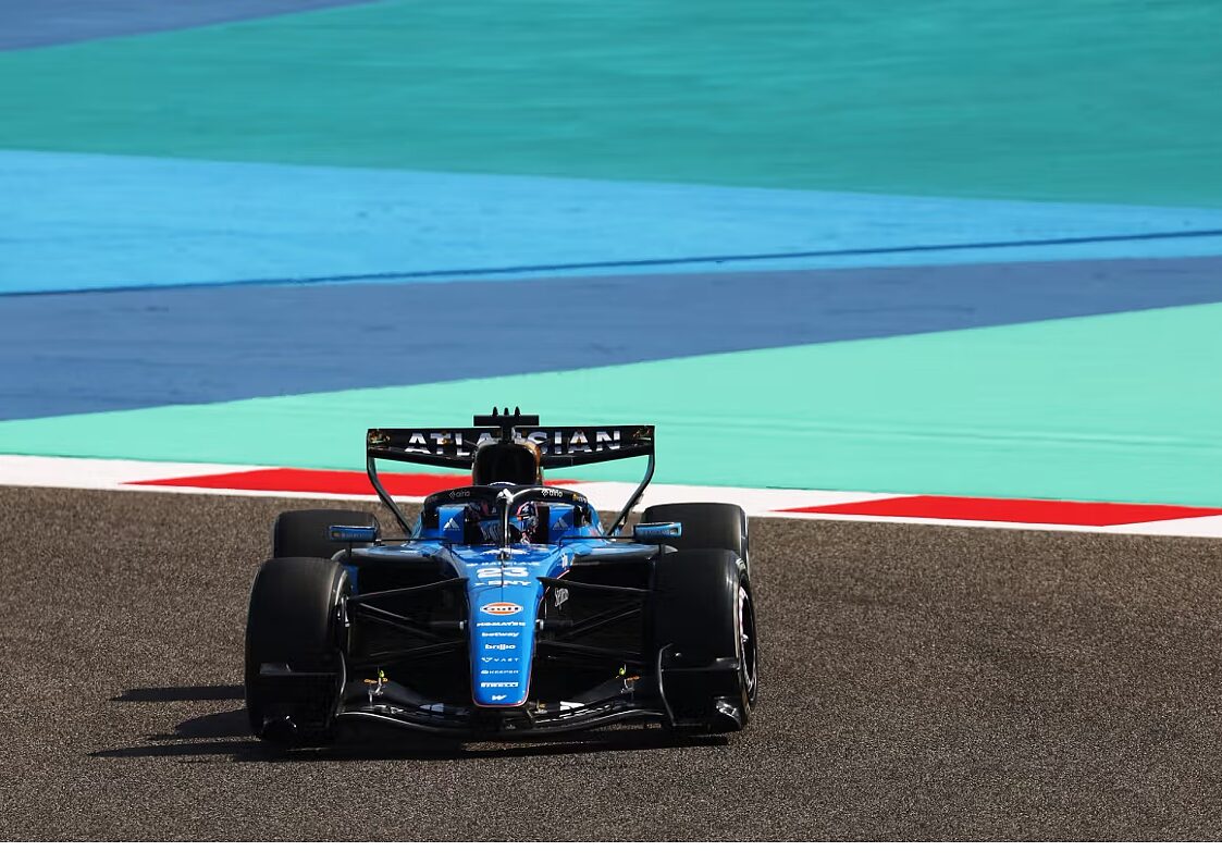 la Williams nei test