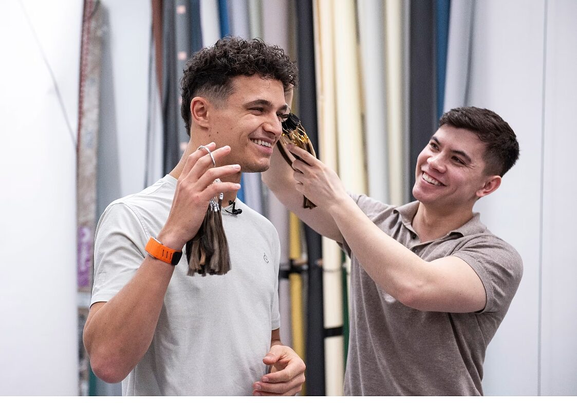 Lando Norris al Madame Tussauds