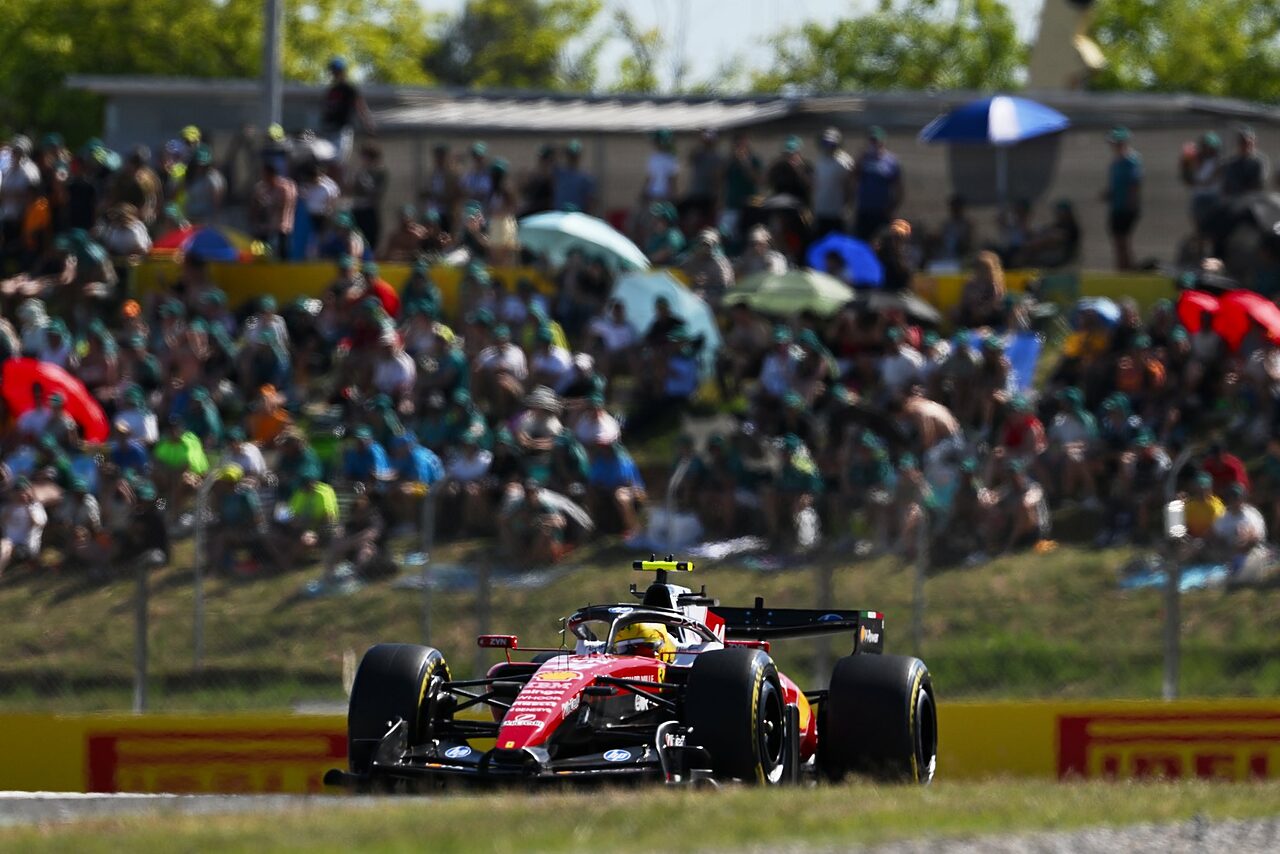 GP Barcellona, Hamilton sfiora la pole e promuove Ferrari