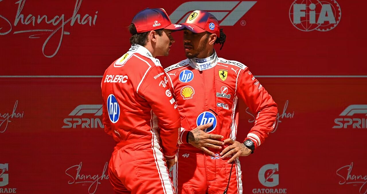 Lewis Hamilton e Charles Leclerc - Scuderia Ferrari HP