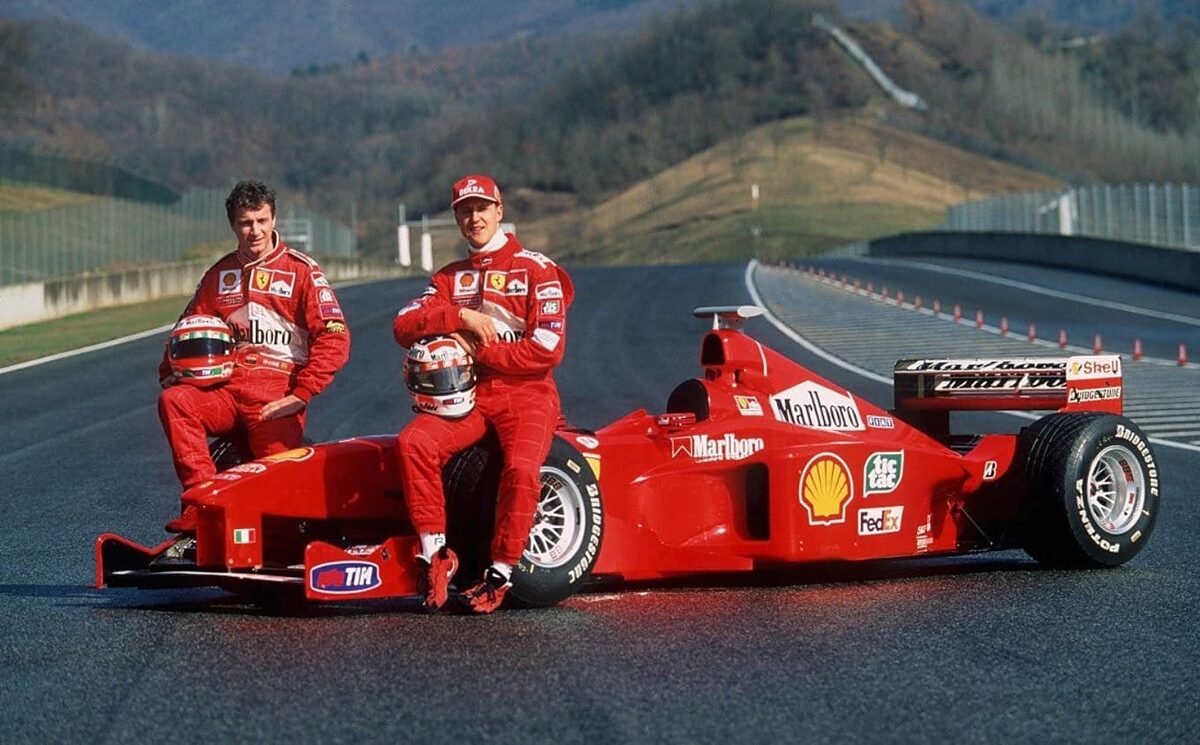 Mercedes Eddie Irvine Kimi Antonelli