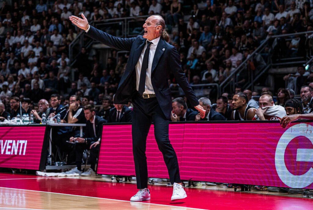 Dusko Ivanovic durante Virtus Monaco in Eurolega
