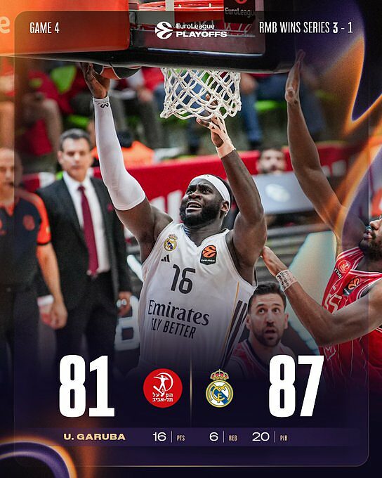 Il Real vince gara 4 e si qualifica per le Final 4