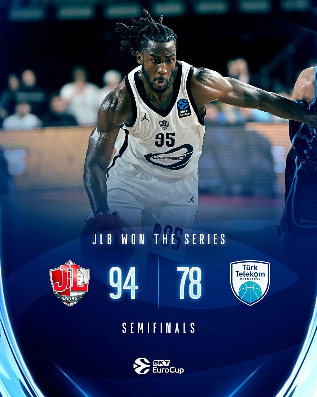 Bourg batte Ankara in Gara 3