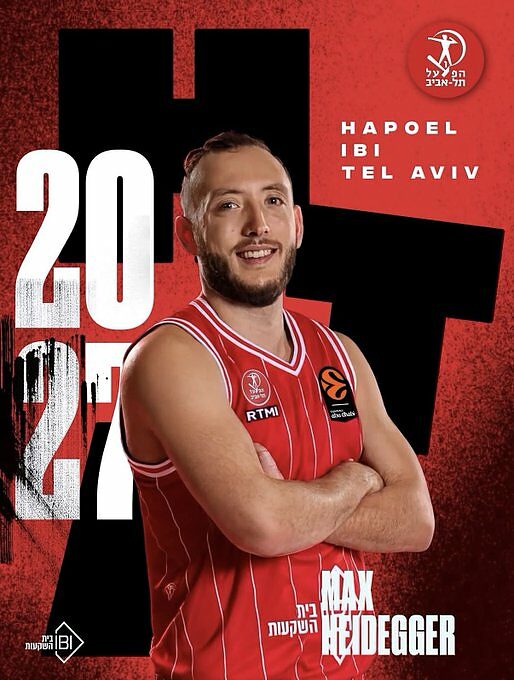 Max Heidegger, altra guardia per l'Hapoel