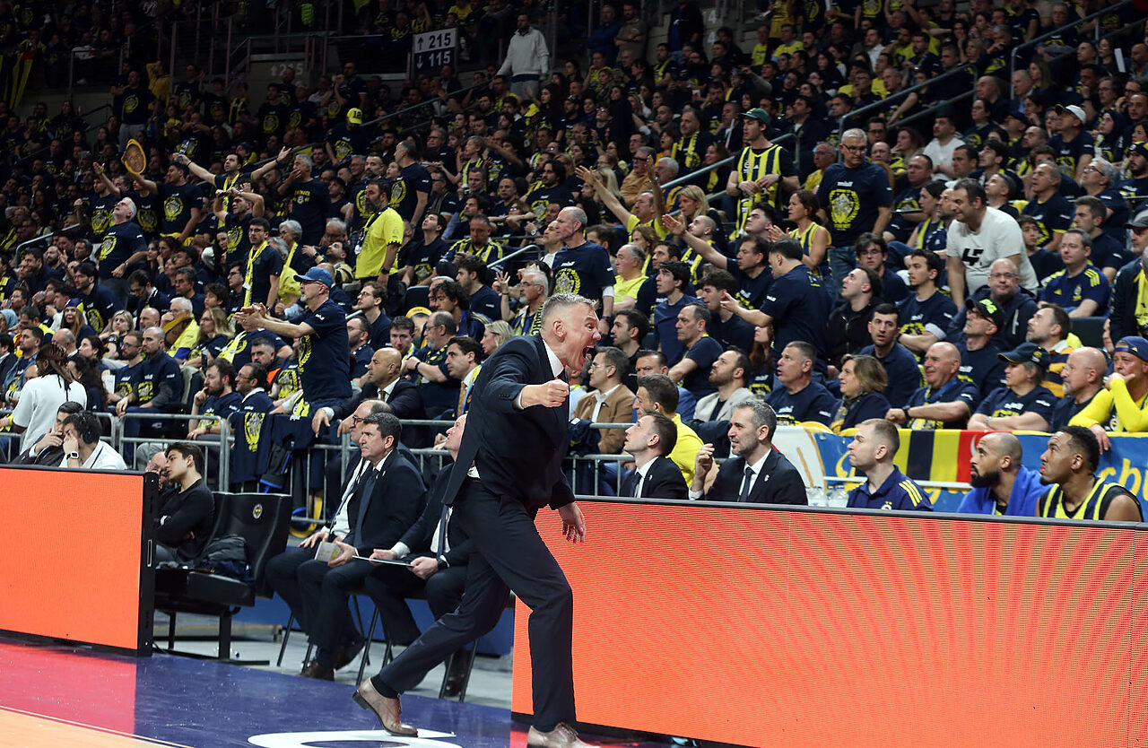Jasikevicius esulta