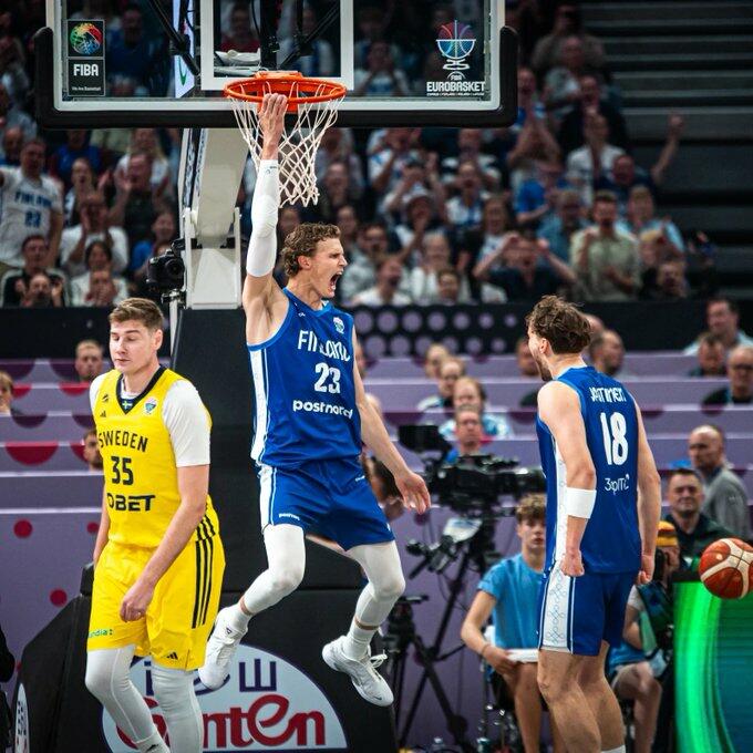 Markkanen schiaccia contro lo Svezia