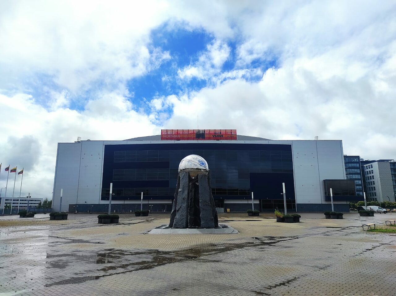 Arena Vilnius - futura casa del Rytas e fase finali di Eurobasket 2027 che si svolgeranno qui