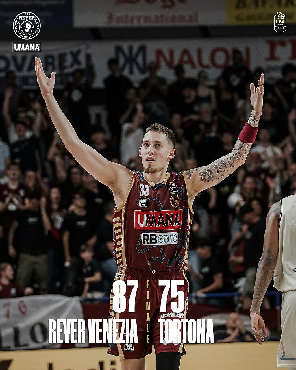 La Reyer vola sul 2-0