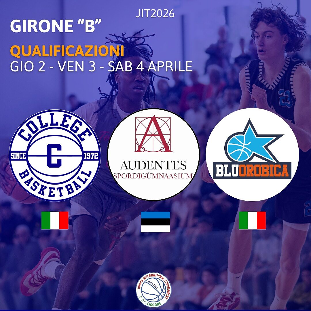 le squadre del girone B del torneo di Lissone 2026