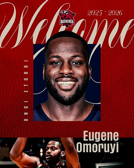 Eugene Omoruyi, accordo di due mesi con il Baskonia