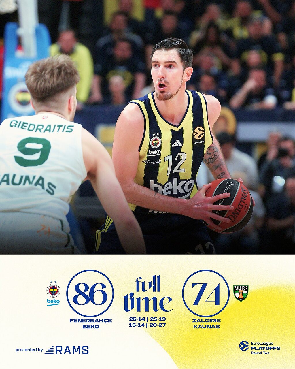 Fenerbahce dominante in G2