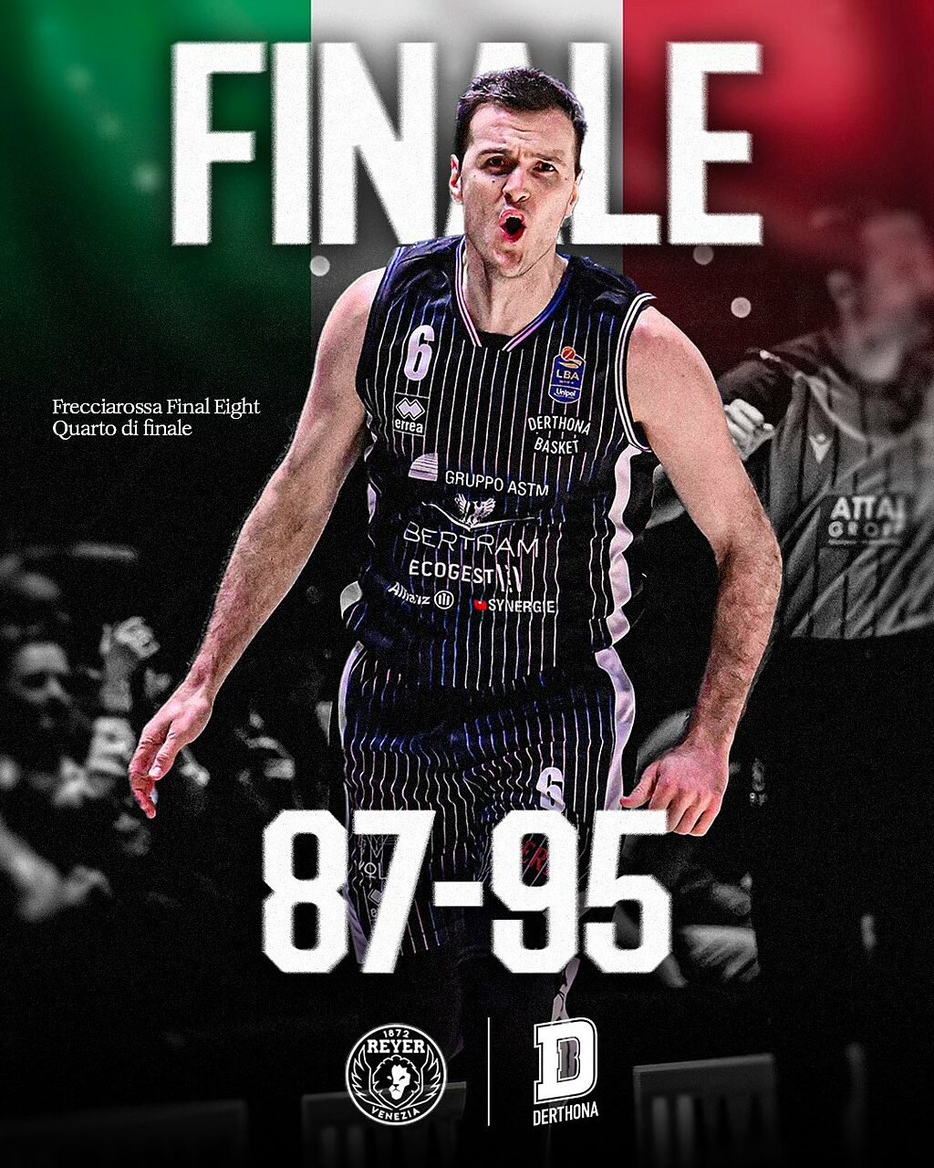 Derthona indigesta per la Reyer