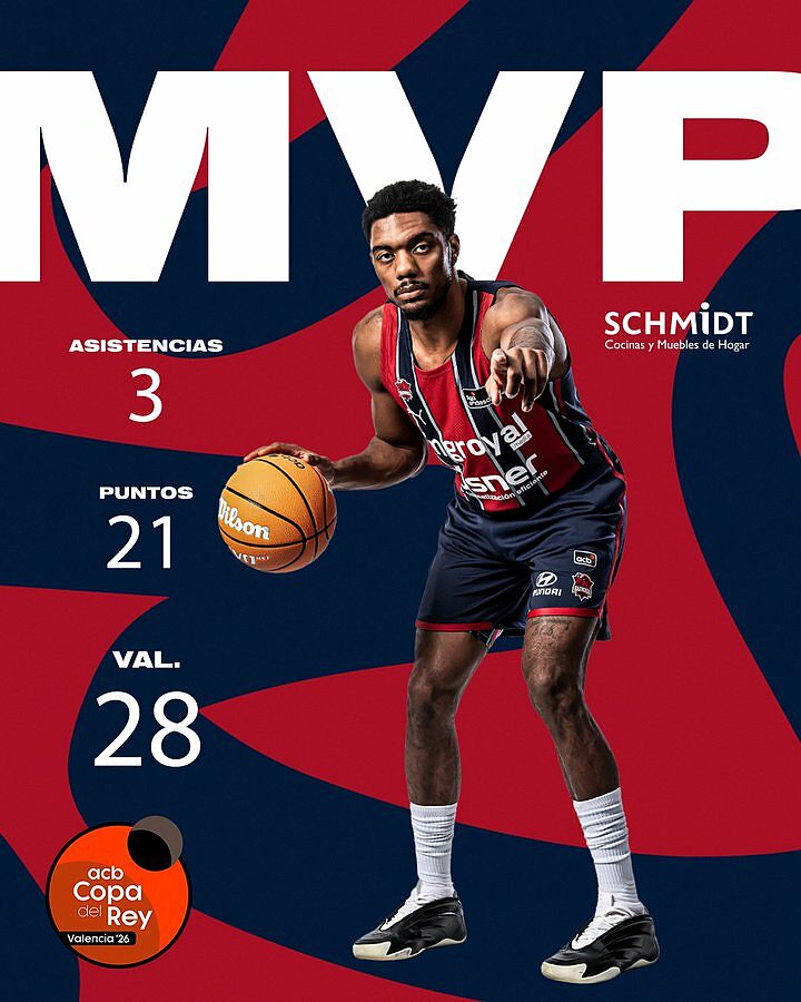 Forrest mvp di Baskonia