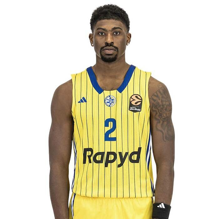Jimmy Clark III guida il Maccabi Tel Aviv