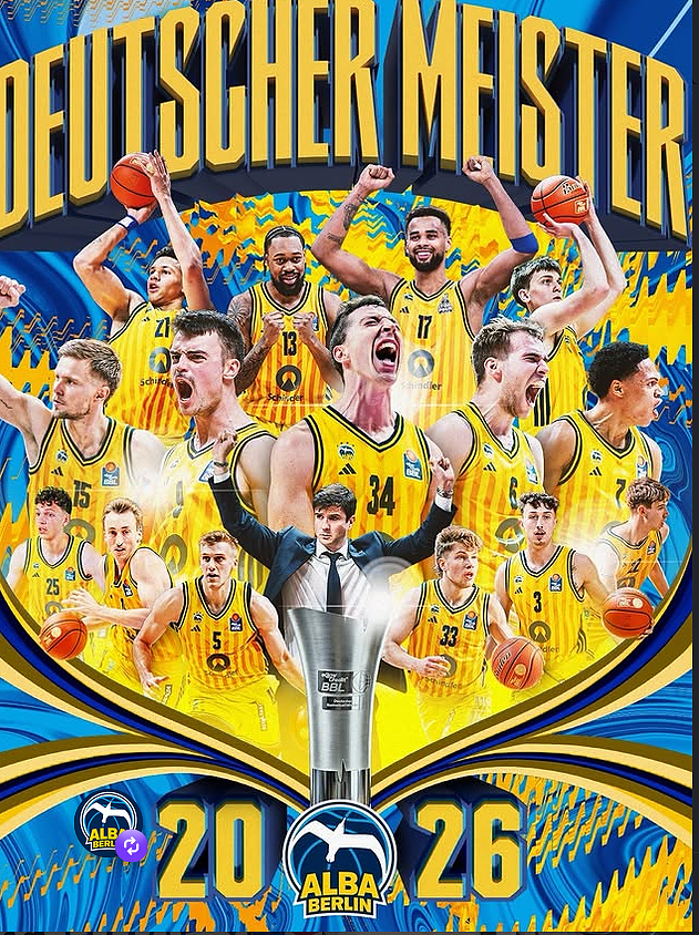 I Deutscher Meister dell'Alba Berlino