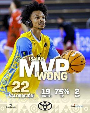 Wong, mvp contro Manresa