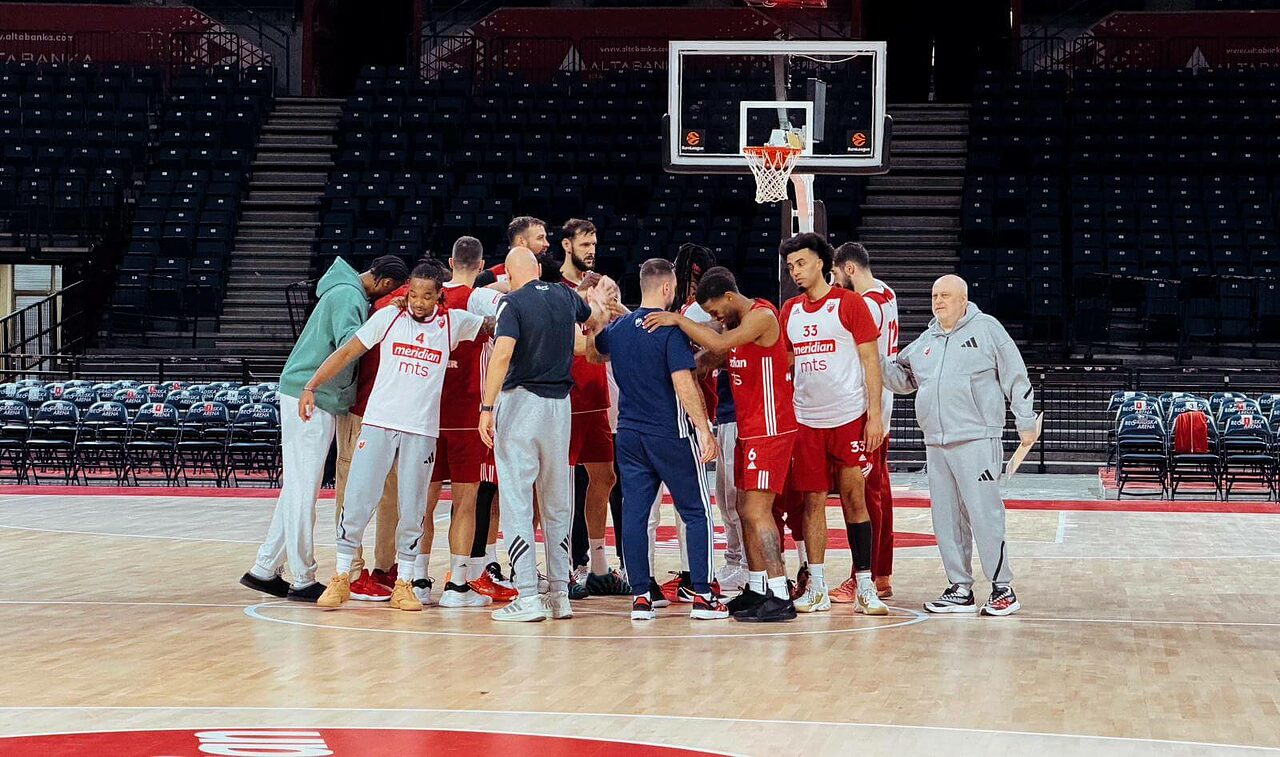 Stella Rossa durante l'allenamento