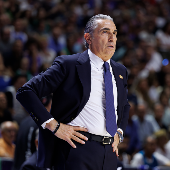 Sergio Scariolo, brutta sconfitta a Vitoria