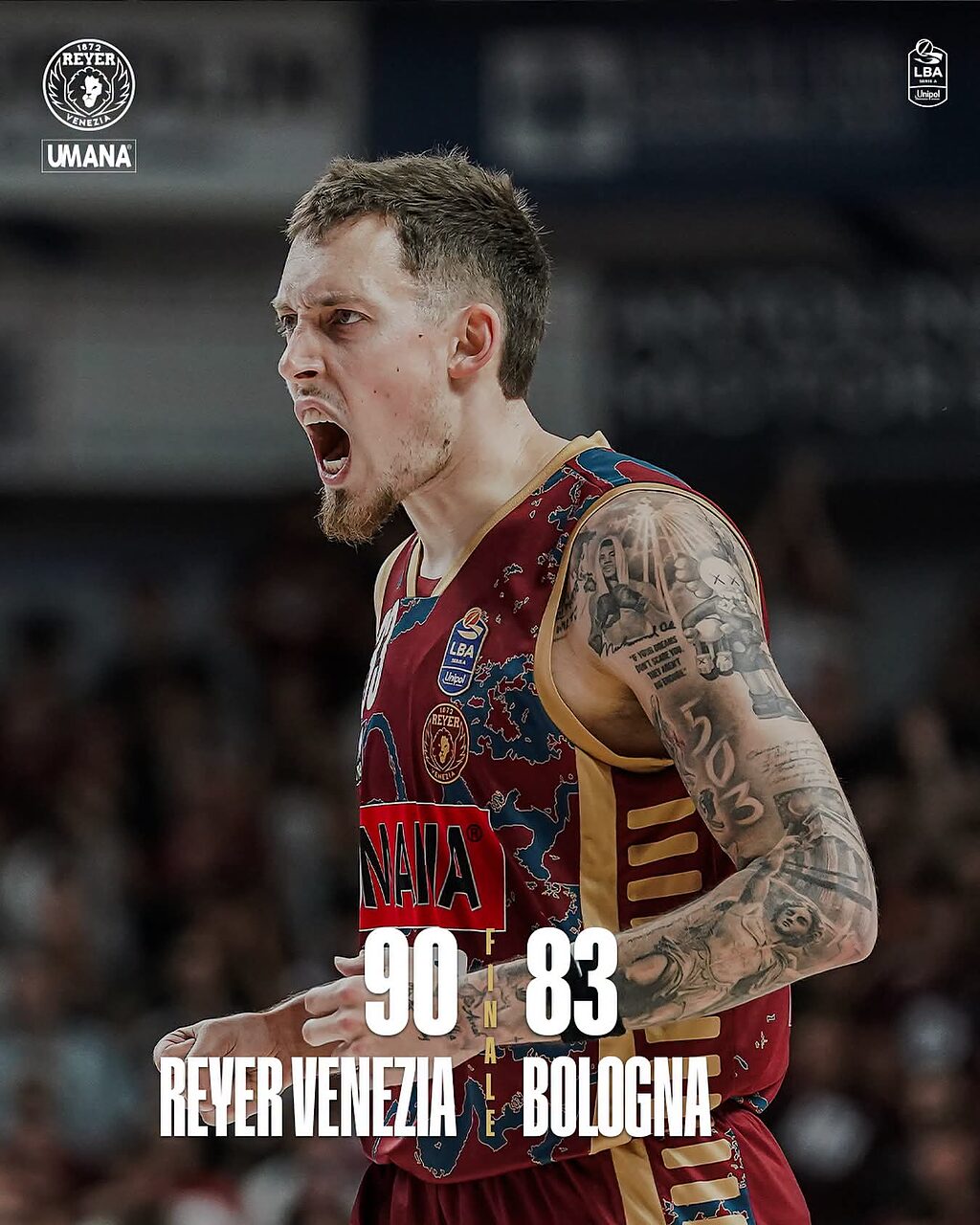 La Reyer chiude i conti, Virtus eliminata