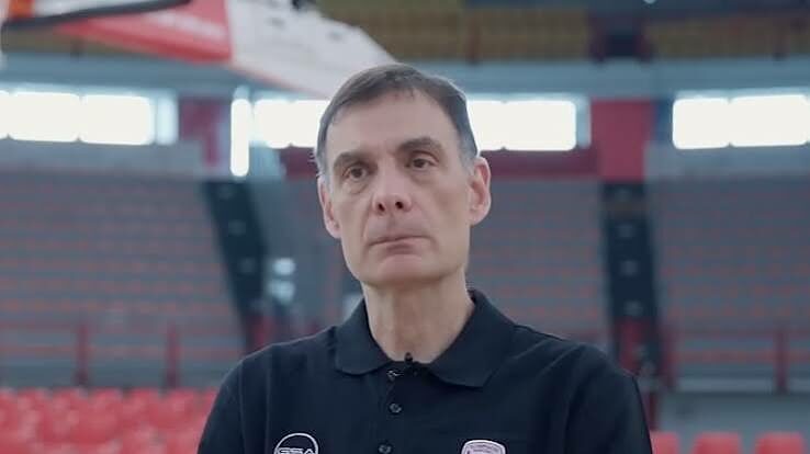 Georgios Bartzokas dopo la gara con il Fener