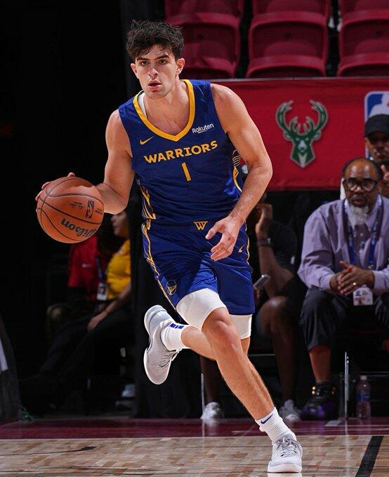 Armstrong in maglia Santa Cruz Warriors