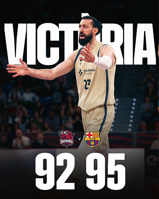 Successo importantissimo del Barça sul parquet del Baskonia