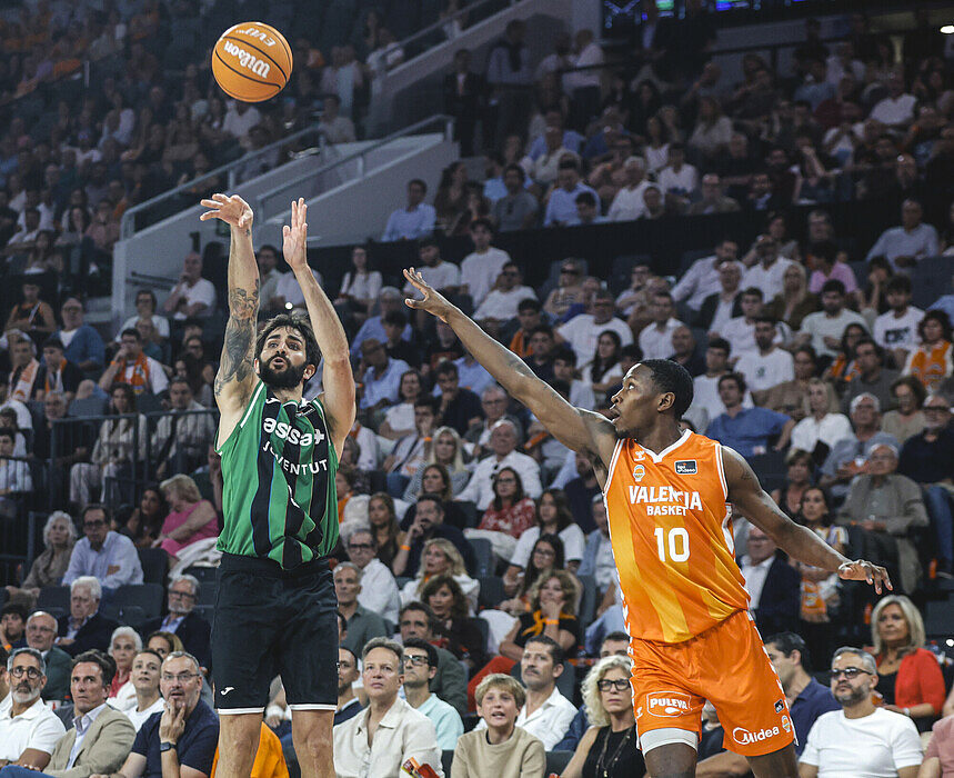 Ricky Rubio, stanco in gara 2 contro Valencia