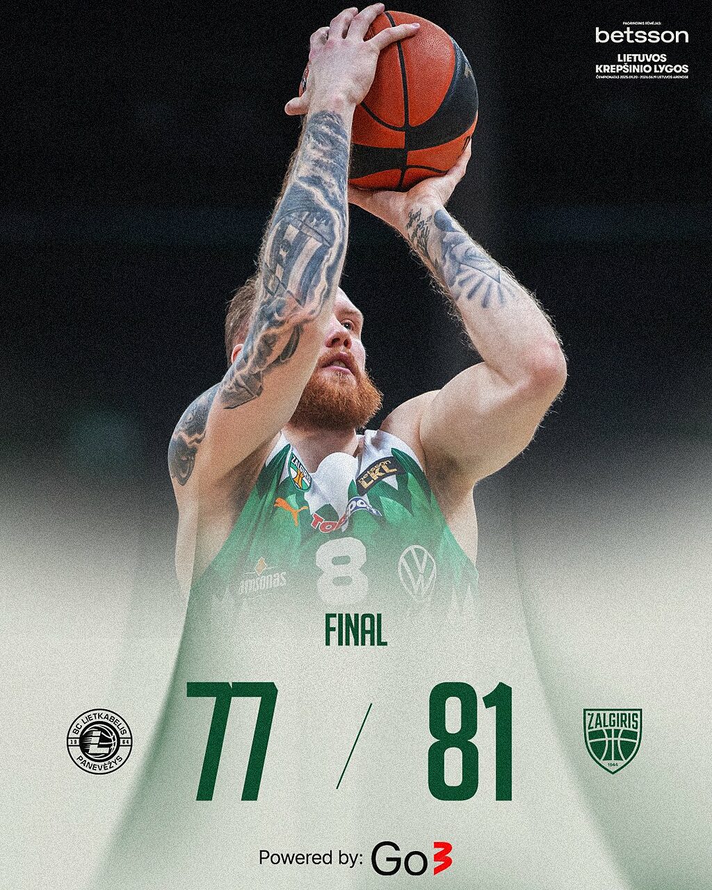 Lietkabelis Zalgiris